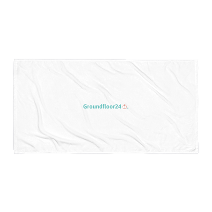 Towel with Groundfloor24 Logo