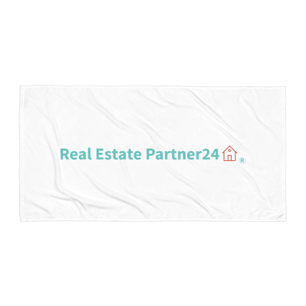 Towel with Real Estate Partner24 Logo