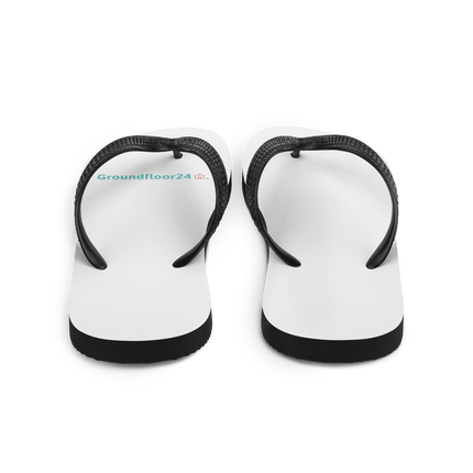 Flip-Flops with Groundfloor24 Logo