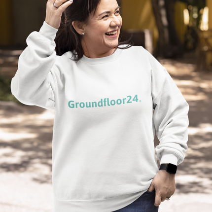 Crop Sweatshirt with Groundfloor24 Logo