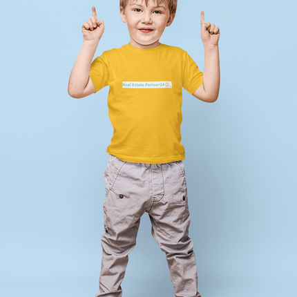 Baby Jersey Short Sleeve Tee with Real Estate Partner24 Logo