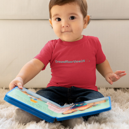 Kids crew neck t-shirt Groundfloorview24 with House