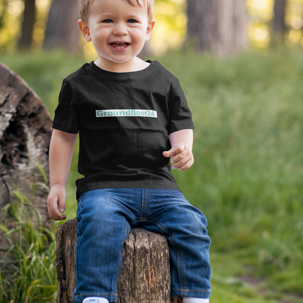 Baby Jersey Short Sleeve Tee with Groundfloor24 Logo