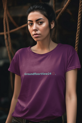 Organic cotton kids t-shirt Groundfloorview24 with House