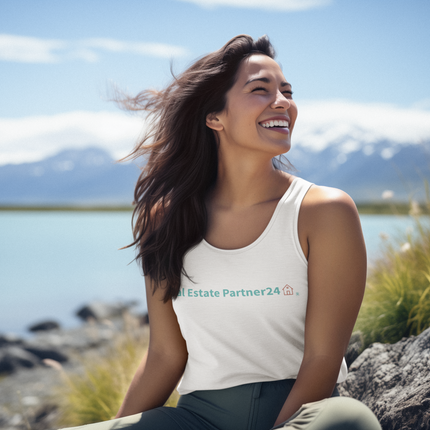 Unisex Tank Top with Real Estate Partner24 Logo