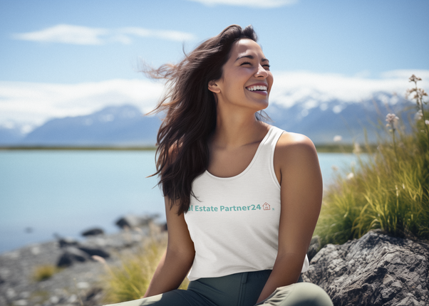 Unisex Tank Top with Real Estate Partner24 Logo