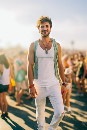 Unisex Tank Top Groundfloorview24 with House