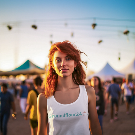 Unisex Tank Top with Groundfloor24 Logo