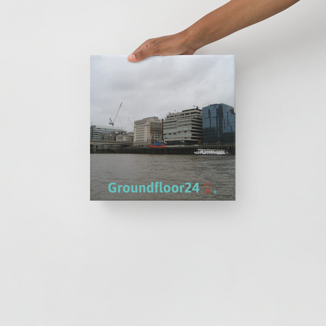 Beautiful Place Thin canvas with Groundfloor24 Logo