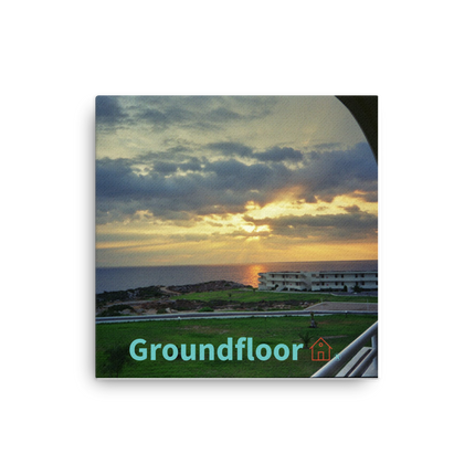 Natural View Thin canvas with Groundfloor with House Logo