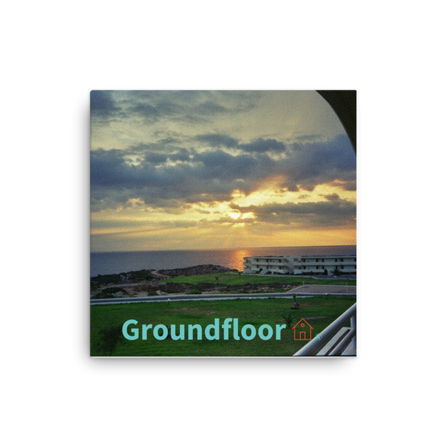 Natural View Thin canvas with Groundfloor with House Logo