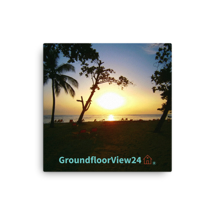 Beautiful Sea View Thin canvas with groundfloorview24 with House Logo