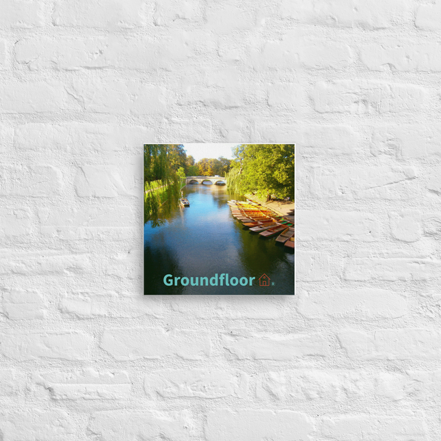 Beautiful Nature Thin canvas with Groundfloor with House Logo