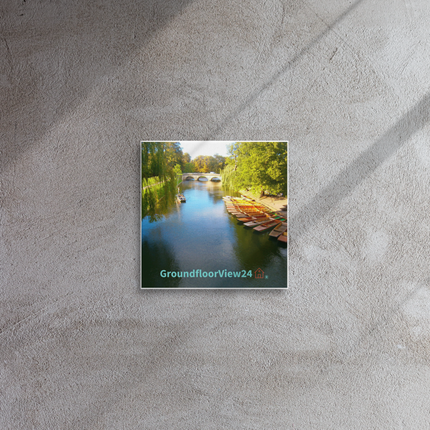 Beautiful Nature Thin canvas with groundfloorview24 with House Logo