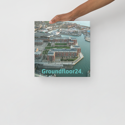 Nice City Thin canvas with Groundfloor24 without House Logo