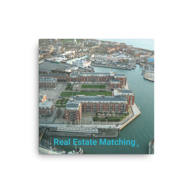 Nice City Thin canvas with realestatematching without key Logo