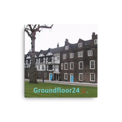 Beautiful Palace Thin canvas with Groundfloor24 with House Logo