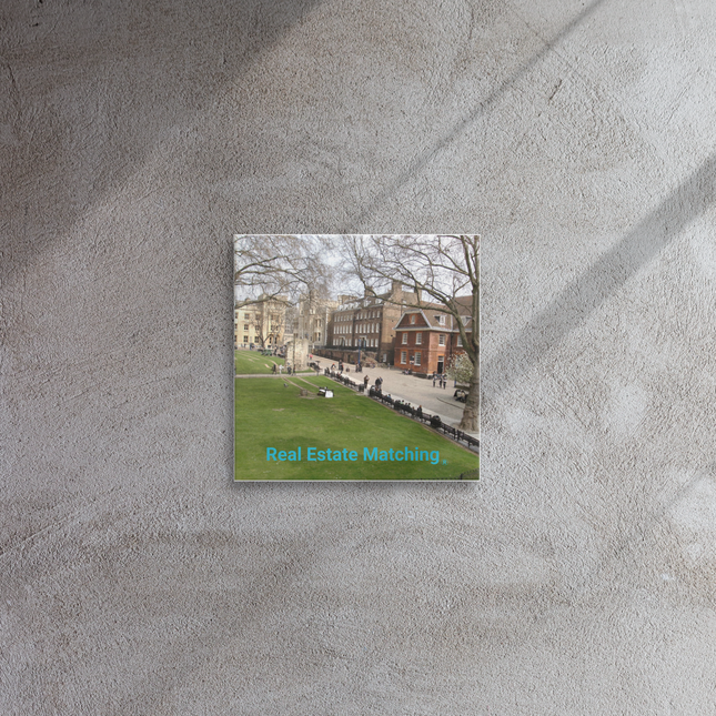 Beautiful Park Thin canvas with realestatematching without key Logo