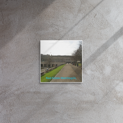 Majestic Palace Thin canvas with realestatematching24 without key Logo