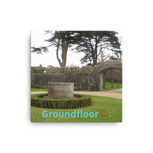 Nature's Wonders Thin canvas with Groundfloor with House Logo