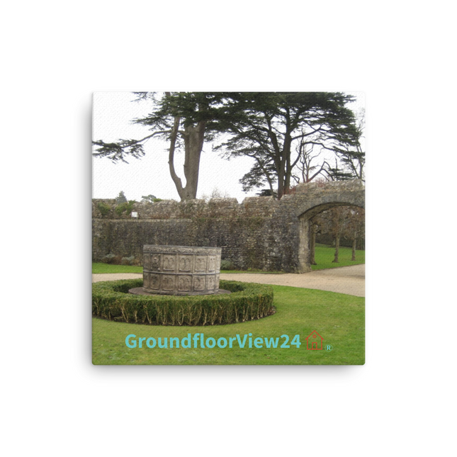 Nature's Wonders Thin canvas with groundfloorview24 with House Logo