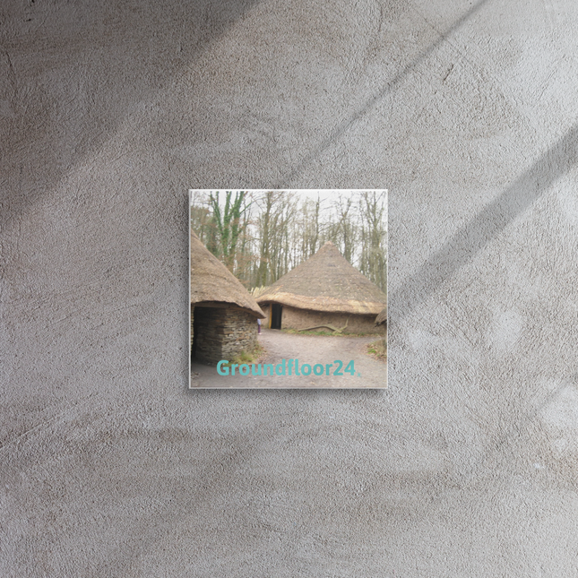 Village Charm Thin canvas with Groundfloor24 without House Logo
