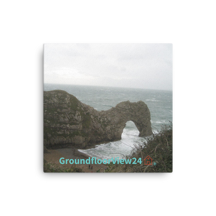 Coastal Escape Thin canvas with groundfloorview24 with House Logo