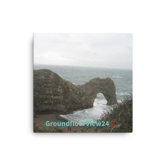 Coastal Escape Thin canvas with groundfloorview24 with House Logo