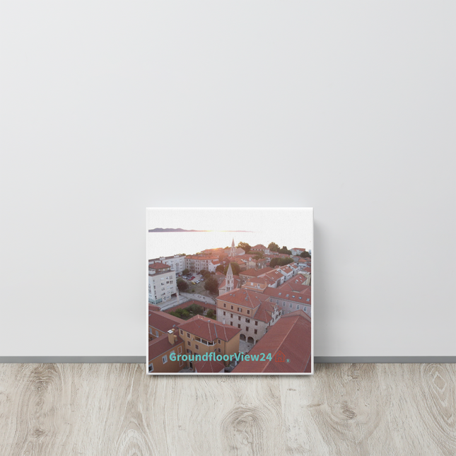 Roof Sunset View Thin canvas with groundfloorview24 with House Logo