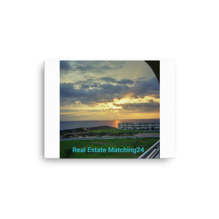 Natural View Thin canvas with realestatematching24 without key Logo