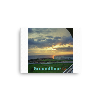 Natural View Thin canvas with Groundfloor with House Logo