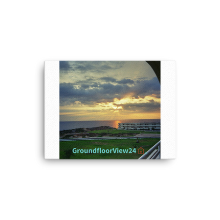 Natural View Thin canvas with groundfloorview24 with House Logo