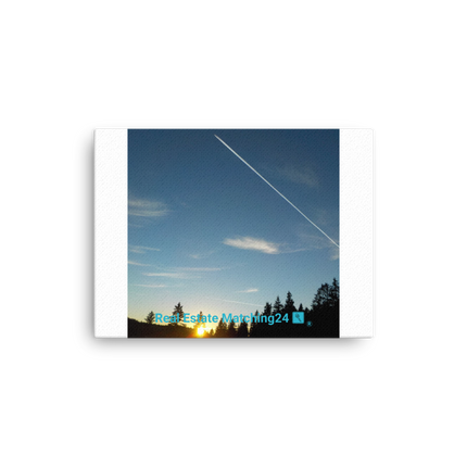 Attractive Sinari Thin canvas with realestatematching24 with key Logo
