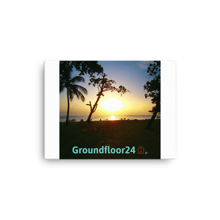 Beautiful Sea View Thin canvas with Groundfloor24 with House Logo