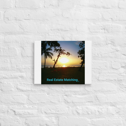 Beautiful Sea View Thin canvas with realestatematching without key Logo