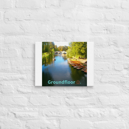 Beautiful Nature Thin canvas with Groundfloor with House Logo