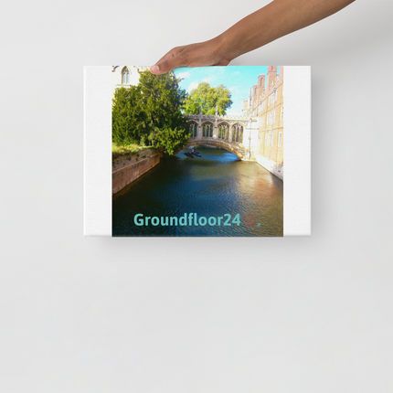 Beautiful Canel Thin canvas with Groundfloor24 with House Logo