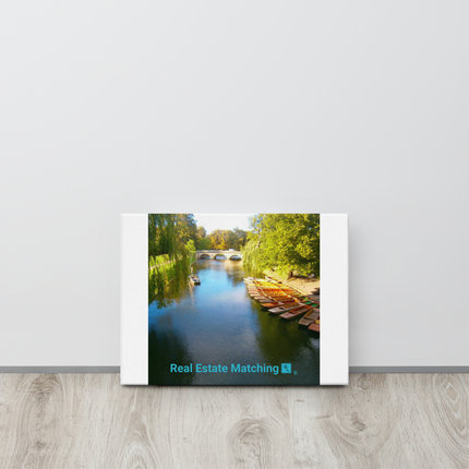 Beautiful Nature Thin canvas with realestatematching with key Logo