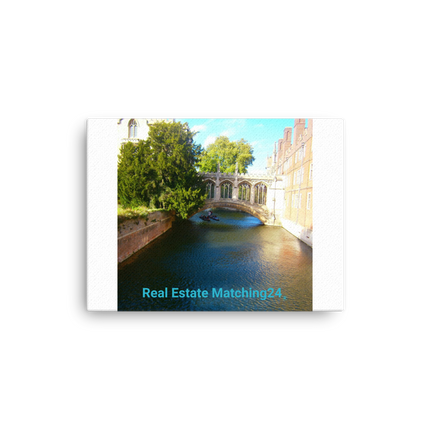 Beautiful Canel Thin canvas with realestatematching24 without key Logo