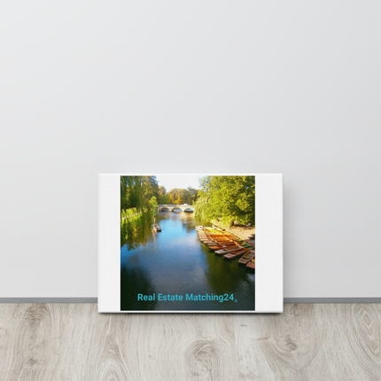 Beautiful Nature Thin canvas with realestatematching24 withou key Logo