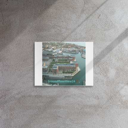Nice City Thin canvas with groundfloorview24 with House Logo