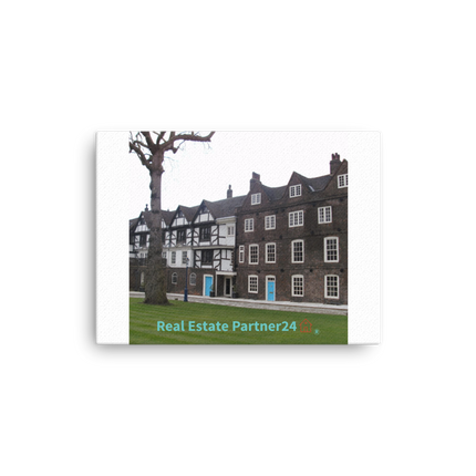 Beautiful Palace Thin canvas with realestatepartner24 with house Logo