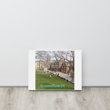 Beautiful Park Thin canvas with Groundfloor24 with House Logo