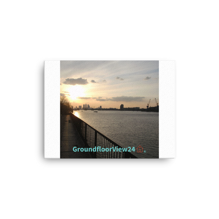 Awesome River View Thin canvas with groundfloorview24 with House Logo