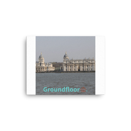 Riverside Beauty Thin canvas with Groundfloor with House Logo