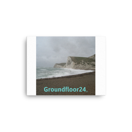 Waves and Sand Thin canvas with Groundfloor24 without House Logo