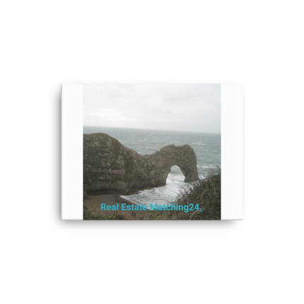 Coastal Escape Thin canvas with realestatematching24 without key Logo