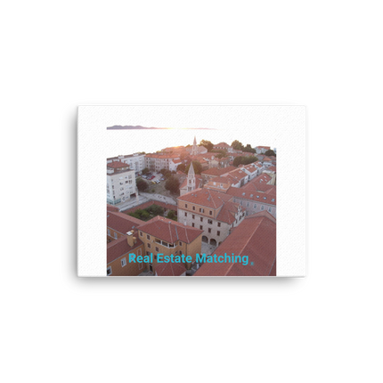 Roof Sunset View Thin canvas with realestatematching without key Logo