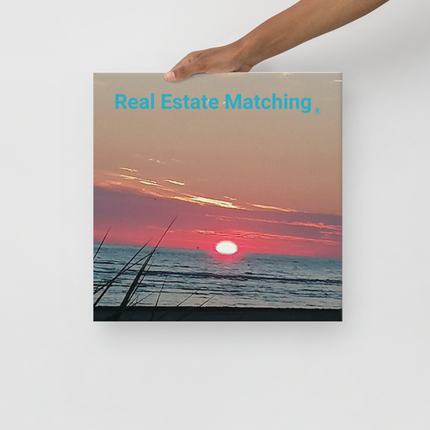 Beutiful Thin canvas with Real Estate Matching Logo