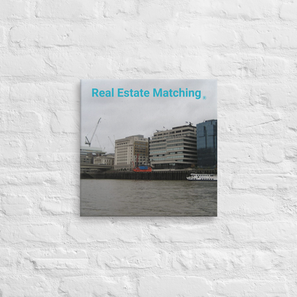 Beautiful Place Thin canvas with Real Estate Matching Logo